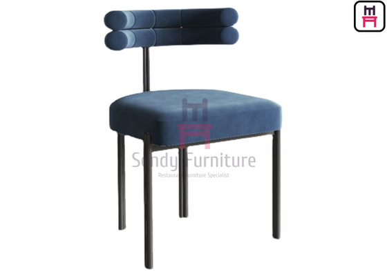Mua Ghế ăn khung kim loại nhung bọc nệm không thể gập lại mà không cần tay vịn online manufacture