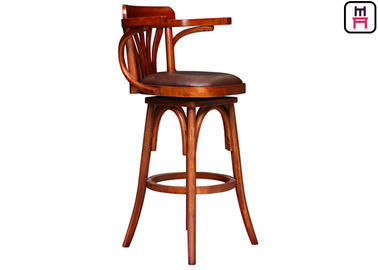 Mua Rustic Vintage Nhà hàng Bar Stools Gỗ rắn / Kim loại Đối với Cafe / Salon / Khách sạn online manufacture