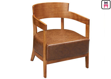 Mua Gỗ bằng gỗ rắn Đen Nâu Ghế da, Ghế Sofa Khung gỗ Khung lớn online manufacture