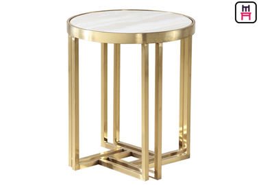 Mua D50 * H55 Cm Marble Bàn hàng đầu bằng thép không gỉ Đồ nội thất khách sạn hiện đại online manufacture