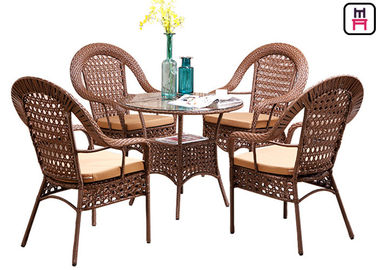 Mua Bàn ghế ăn ngoài trời 4 chỗ với khung bằng mây D80 * H72 Cm online manufacture