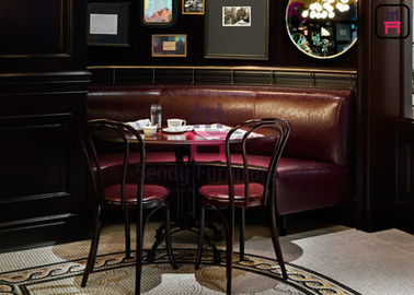 Mua Leather Cafe Băng ghế nhà hàng Sofa Đặt Ban Ban tròn tùy chỉnh cho khách sạn Five Start online manufacture