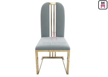 Mua Rose vàng cao trở lại ăn ghế nhung ghế W48 * D42 * H103cm không có cánh tay online manufacture