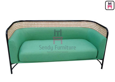Mua Màu xanh lá cây bọc ghế ngồi thương mại banquette với khung gỗ / SS gỗ online manufacture