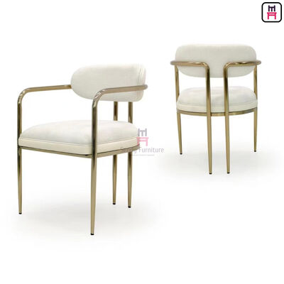 Mua Ghế ăn IM-201 bằng thép không gỉ mạ vàng với da PU & đệm đàn hồi cao online manufacture