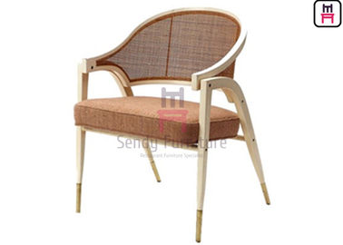 Mua Ghế ăn khung mây gỗ tần bì đen Đệm da Ghế ăn tay vịn online manufacture