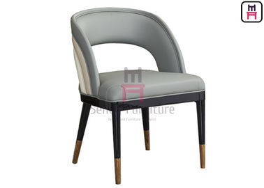 Mua Mở lại Rainbow Ghế nhà hàng bằng gỗ da với chân thép không gỉ vàng online manufacture