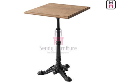 Mua Bàn ăn nhà hàng bằng gỗ nguyên khối 3/4 chân đúc Thiết kế chân hổ online manufacture