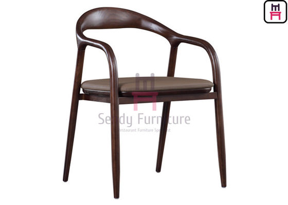 Mua Không có ghế ăn bằng gỗ tần bì PU có thể gập lại có tay vịn online manufacture