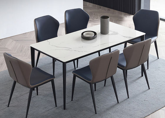 Mua Bàn ăn bằng đá hình chữ nhật ODM 120x70x75cm OEM Slab Top online manufacture