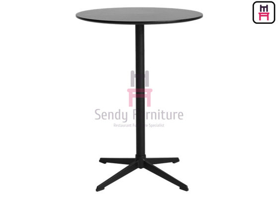 Mua Bàn cao hình tròn 2ft HDF với đế nhôm / ống thép 4 sao online manufacture