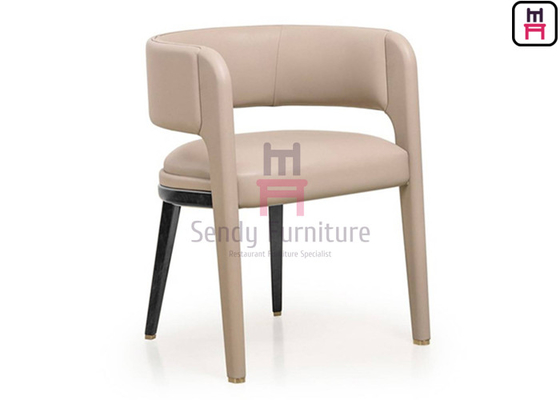 Ghế mở lưng bằng gỗ có cánh tay bằng gỗ Ash Chân được bọc hoàn toàn để sử dụng cho khách sạn