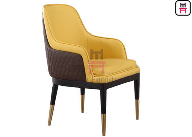 Ghế phòng ăn bằng gỗ cao trở lại Màu sắc sang trọng quá khổ cho khách sạn / phòng VIP
