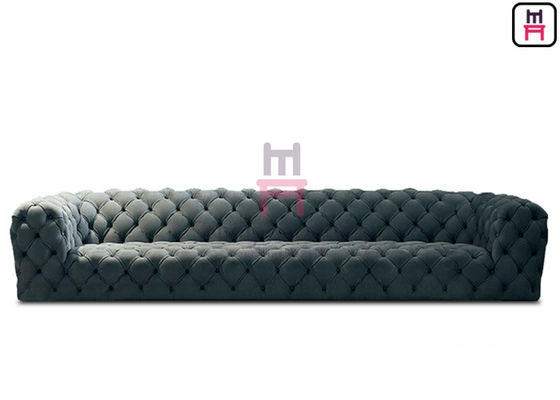 Bộ ghế sofa nhà hàng Chester Leather Tufted