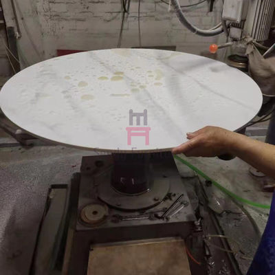 Dia 80cm Bảng màu nội thất Mặt bàn bằng đá thiêu kết Chống trầy xước